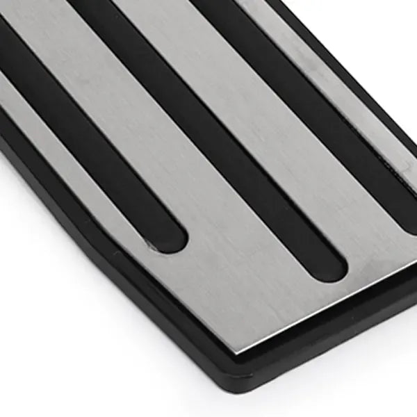 3pcs Foot Pedal Set Accelerator Brake Pedal Footrest Stainless Steel Rubber Non-Slip Replacement for Tesla Model SX—max