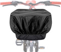 Compatible Bicycle basket rain cover, pack of 2. Waterproof Black for baskets - suitable for, Easy to Use, Good Performance