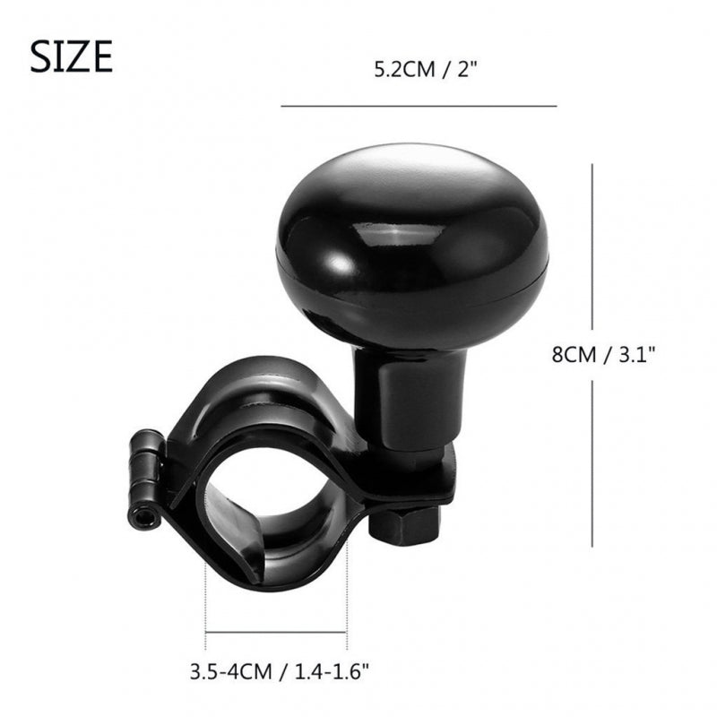 Durable High Quality Replacement Rattkula, Rattkula Traktorklippare Knopp Spinn, Made of Abs, Black Color, Perfect Fit