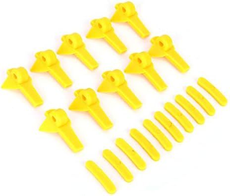 Long Lasting Premium Tire Dismantling Head, 20 Pcs Tire Changer Bead Tire Machine Accessories, Made of Plastic