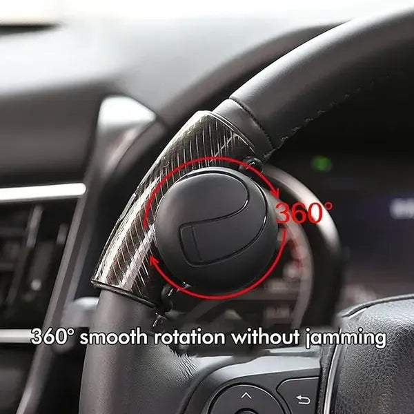 Compatible Universal Steering Wheel Knob Car Control Handle for Cars Boats Black - Perfet_MGF, Easy to Use, Good Performance