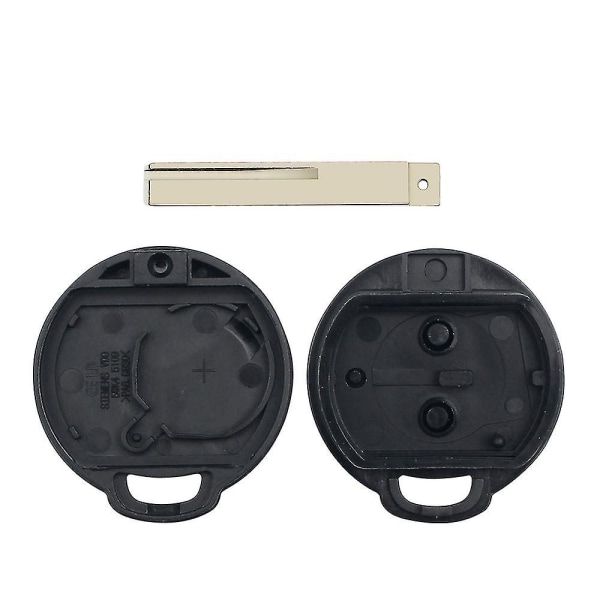 Replacement Remote control 2 - button case for Mitsubishi Colt Warior Carisma Spacestar straight key uncut blade - Perfect