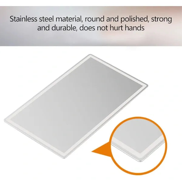 Portable Car Vanity Mirror, Self-Adhesive for Sunshade, for Rearview Universal for Back Seat Bathroom Bedroom, Replacement Part