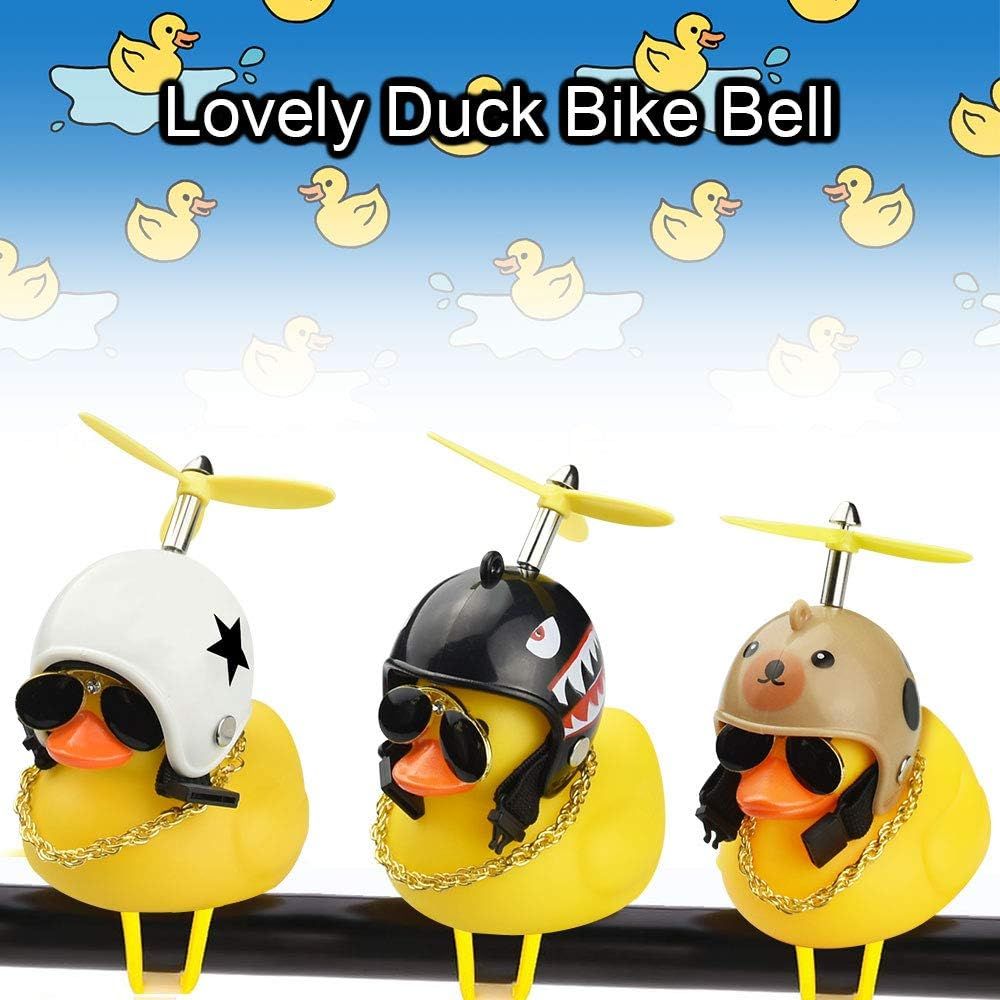 Durable High Quality pcs Duck Bicycle Bell Duck Bicycle Bell Cute Rubber Duck Bicycle Horn, Perfect Fit, Easy to Use