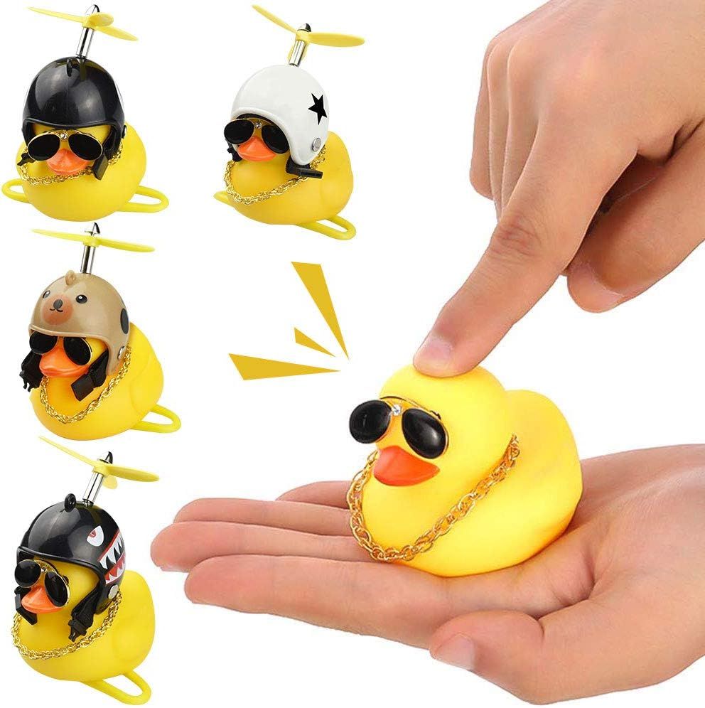 Durable High Quality pcs Duck Bicycle Bell Duck Bicycle Bell Cute Rubber Duck Bicycle Horn, Perfect Fit, Easy to Use