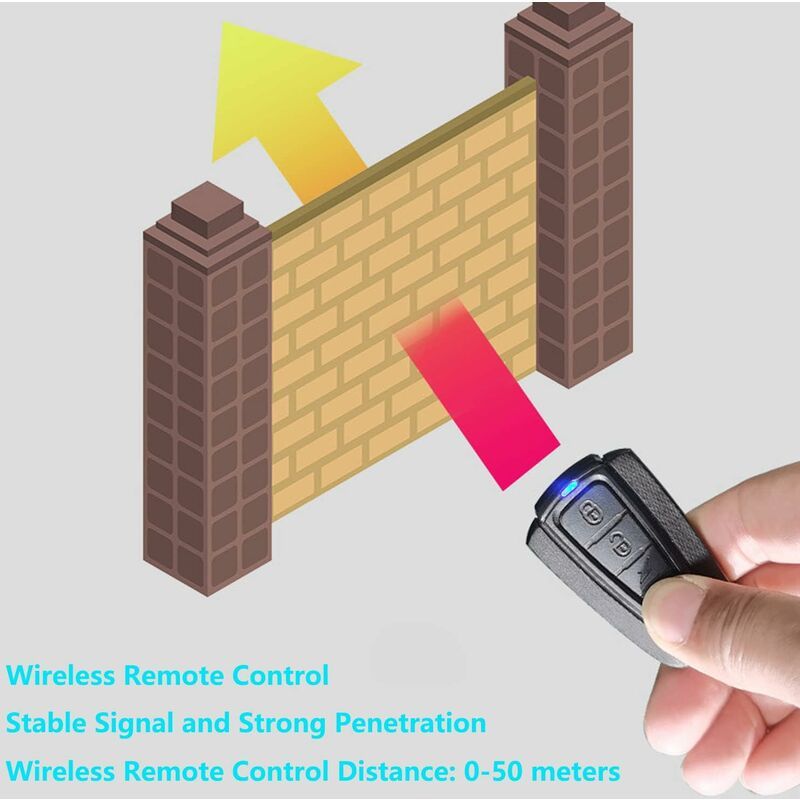Anti-theft alarm, smart alarm with wireless remote control, waterproof vibration smart alarm, for bicycle/motorcycle/electric vehicle/scooter