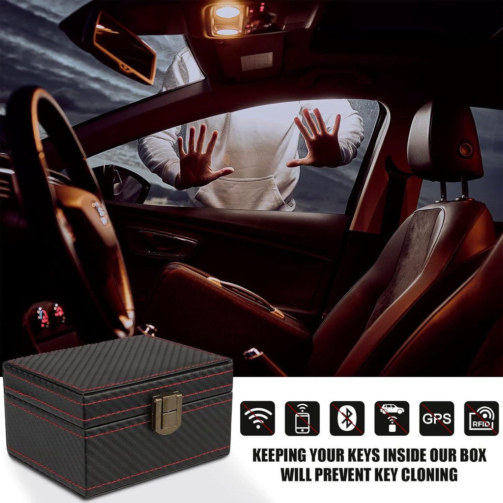 Replacement Car Key RFID Anti-Theft - Protective Cover Box Safe Faraday, Easy to Use, Good Performance, Universal Fit