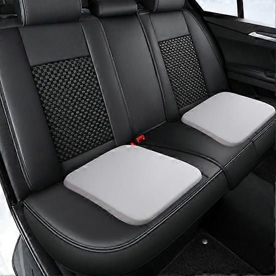 Replacement Memory Foam Seat Cushion with Strap, Slow Recovery, All Seasons, Non-Slip, Washable - Perfect Light Grey Large_tfrf