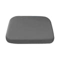 Compatible Memory Foam Seat Cushion with Strap, Slow Recovery, All Seasons, Non-Slip, Washable - Perfect dark gray Large_tfrf