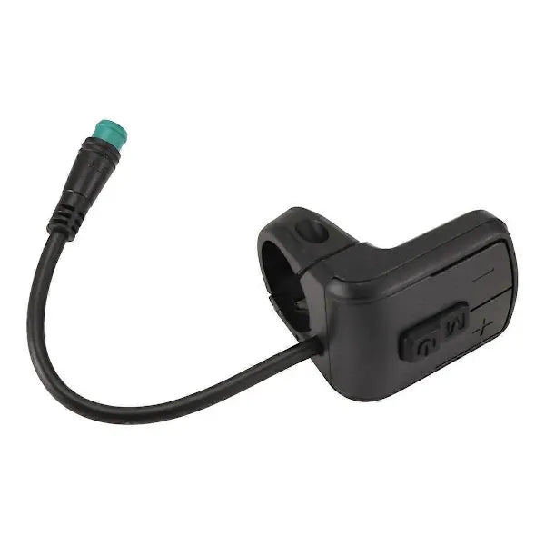 High Performance Compatible For Bafang Mid Motor 5Pin 860C LCD Color Display Power Switch, Made of Plastic, Clear Color