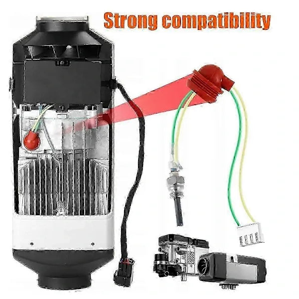 Durable High Quality 12V Glow Plug Repair Kit for 2KW 5KW 8KW Heater Efficient, Made of Steel, Red Color, Perfect Fit