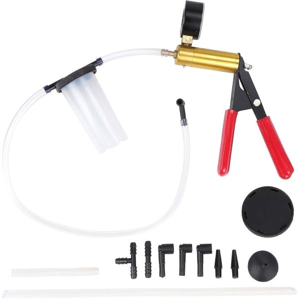 Practical High Performance Manual Vacuum Pump, Brake Fluid Bleeder Vacuum Tester, Vacuum Kit Car Repair Tool, Excellent Performance