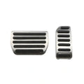Compatible Pedal Covers for Volvo V60 V70 S60 S60L XC60 XC70 S80 S80L Stainless Steel AT MT Automatic Pedals Footrest Gas Brake Pad Cover Pads (AT)