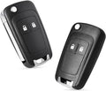 Buttons Remote Car Key Case Replacement Fob Compatible with Vauxhall Opel Astra Insignia Vectra Zafira Meriva Mokka Key Shell (With Blade)