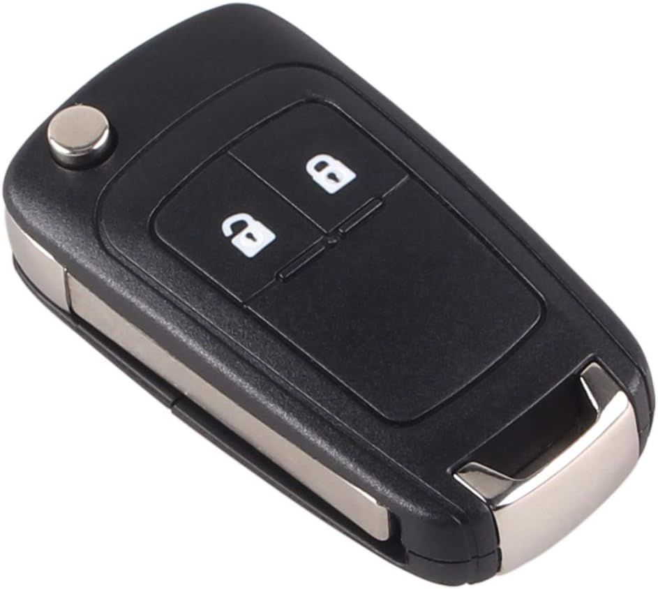 Buttons Remote Car Key Case Replacement Fob Compatible with Vauxhall Opel Astra Insignia Vectra Zafira Meriva Mokka Key Shell (With Blade)