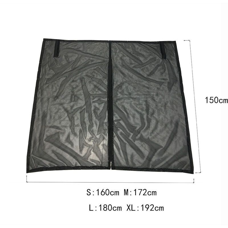 Car tailgate mosquito net, magnetic mosquito net for car trunk, universal sunshade for car SUV XL, Replacement Part