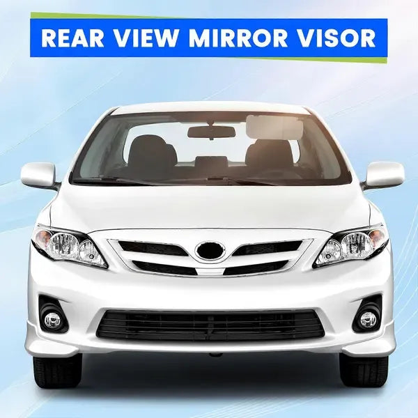 Replacement For Toyota Auris Corolla 2007 - 2013 Car Interior Sunshade with Mirror Sunshade Left Driver Side Gray, 1 Pcs Pack