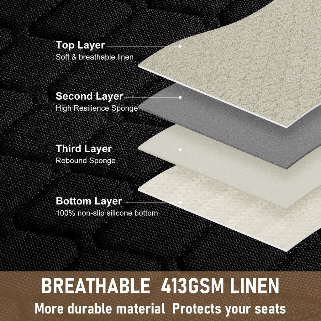 Replacement Seat heating - Car seat heater - Car seat cushions - Universal soft plush car seat covers - Warm seat protectors with, Made of Foam