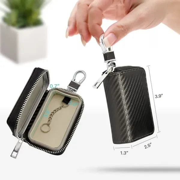 Sturdy Heavy Duty Replacement Car Key Case, Car Key Signal Blocker Car Key Case RFID, Top Quality, Easy to Use