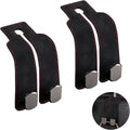 Compatible pcs - 17*4.5*8.5 cm Car Headrest Hooks Multifunctional Leather Seat Organizer Hook for Backrest Interior Accessories For Bags, Purses