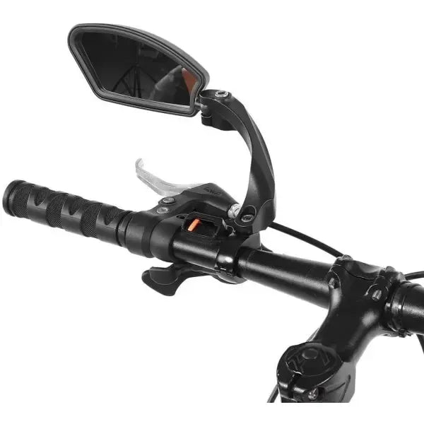 Compatible Bicycle rearview mirror, handlebar bicycle mirror, HD, impact resistant, right, Made of Plastic, Black Color, 1 Pcs Pack