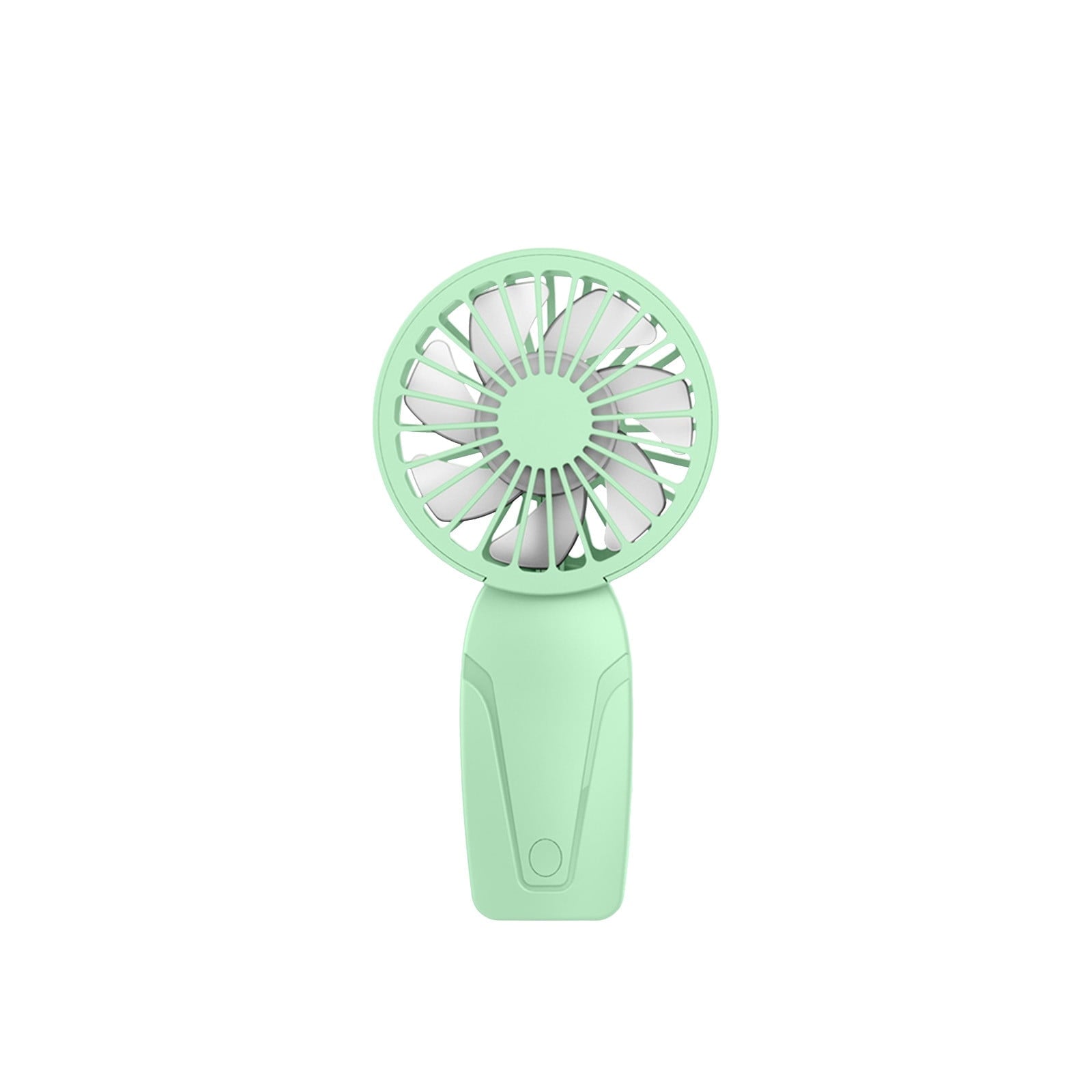 PALIFEUR Mini Handheld Fan, Cute Lightweight Portable Fan, USB Charging Mini Fan for Girl & Women Summer Gift, 3 Speed Small Hand Fan for Travel School Home Beach, 5.9x2.95 Inch Green