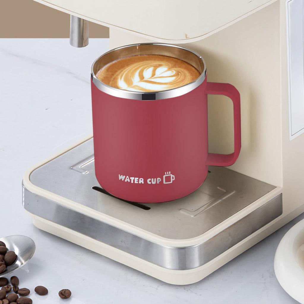 Insulated Coffee Mug with Handle & Lid - 17oz Stainless Steel Travel Tumbler, Double Wall Vacuum (Black) by PALIFEUR 08_【Leak-Proof Upgrade】 360° Spill-Proof Sealed Coffee Mug