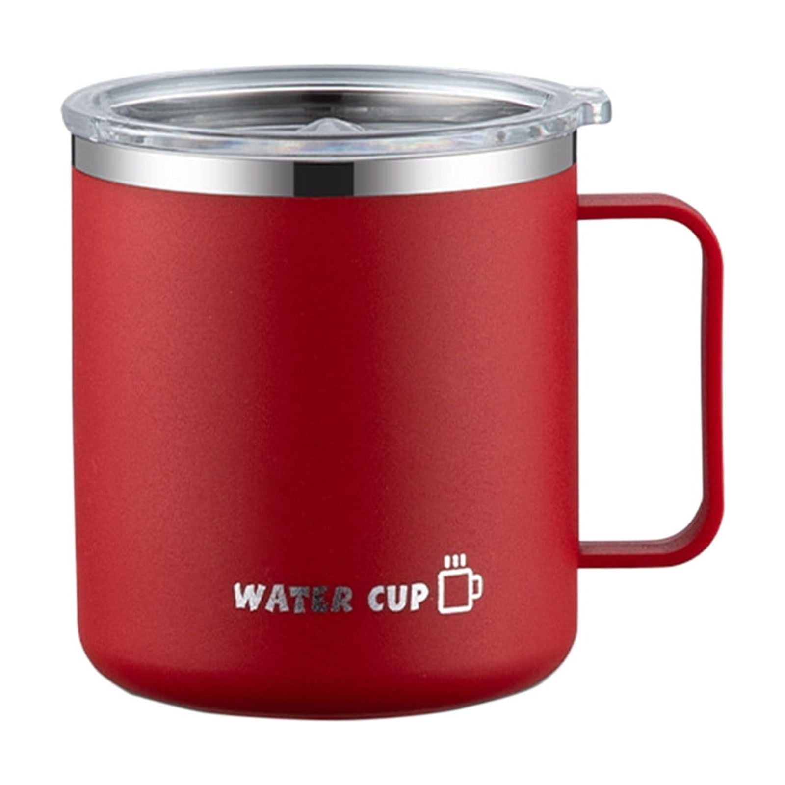 Insulated Coffee Mug with Handle & Lid - 17oz Stainless Steel Travel Tumbler, Double Wall Vacuum (Black) by PALIFEUR 08_【Leak-Proof Upgrade】 360° Spill-Proof Sealed Coffee Mug