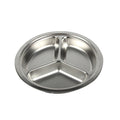 JWDX Cooking Utensils Clearance, Baby Plates – Stainless Divided Plates for Toddlers Dishwasher ，2 Size A