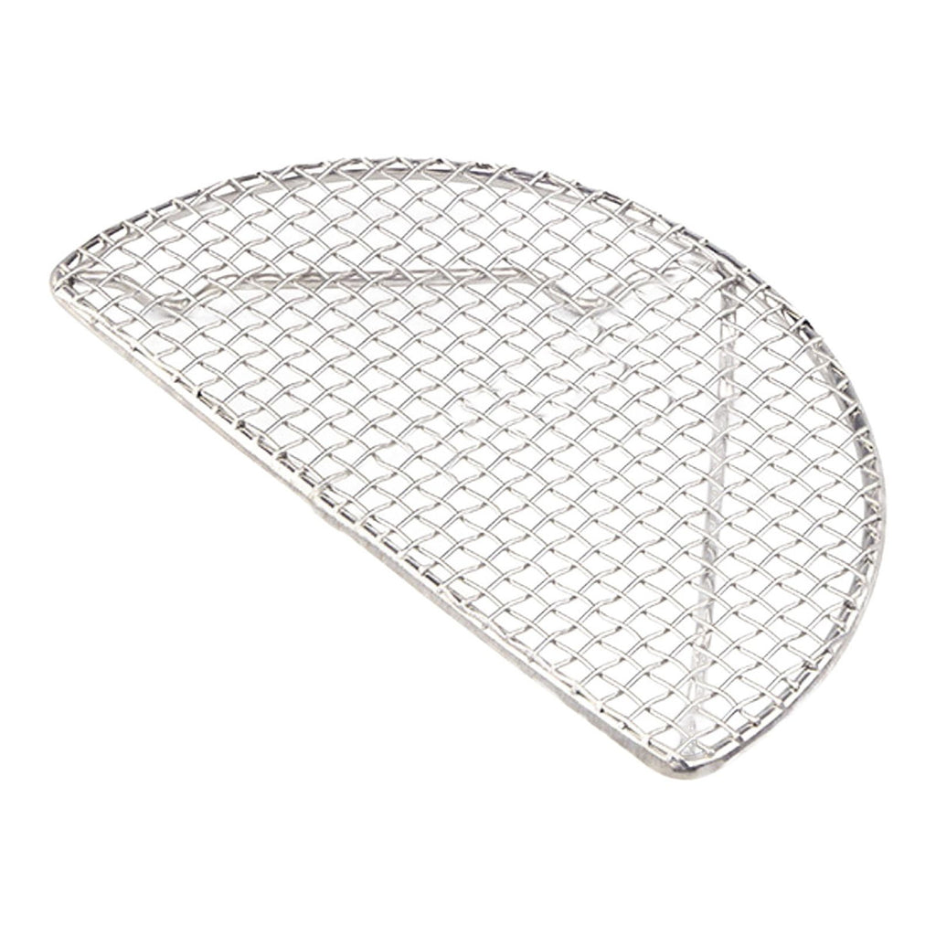 JWDX Peeler Clearance! Outdoor Home Cooking Stainless Steel Barbecue Rectangular Semicircular Multi Shape Multi Size Storage Barbecue Net, Kitchen Peeler Promotion Include Barbecue Grill AS shown