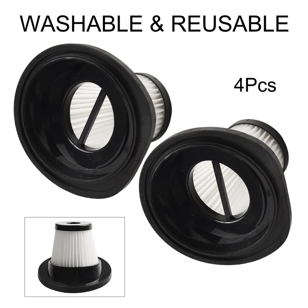 Replacement Handheld Filters Washable Reusable Vacuum Filter For VL189 4 PACK