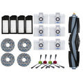 19-Pack Replacement Parts Kit For Ecovacs Deebot X1 Omni Turbo T10 Robot Vacuum Cleaner With Filter Brush Mop Cloths Dust Bag Accessories