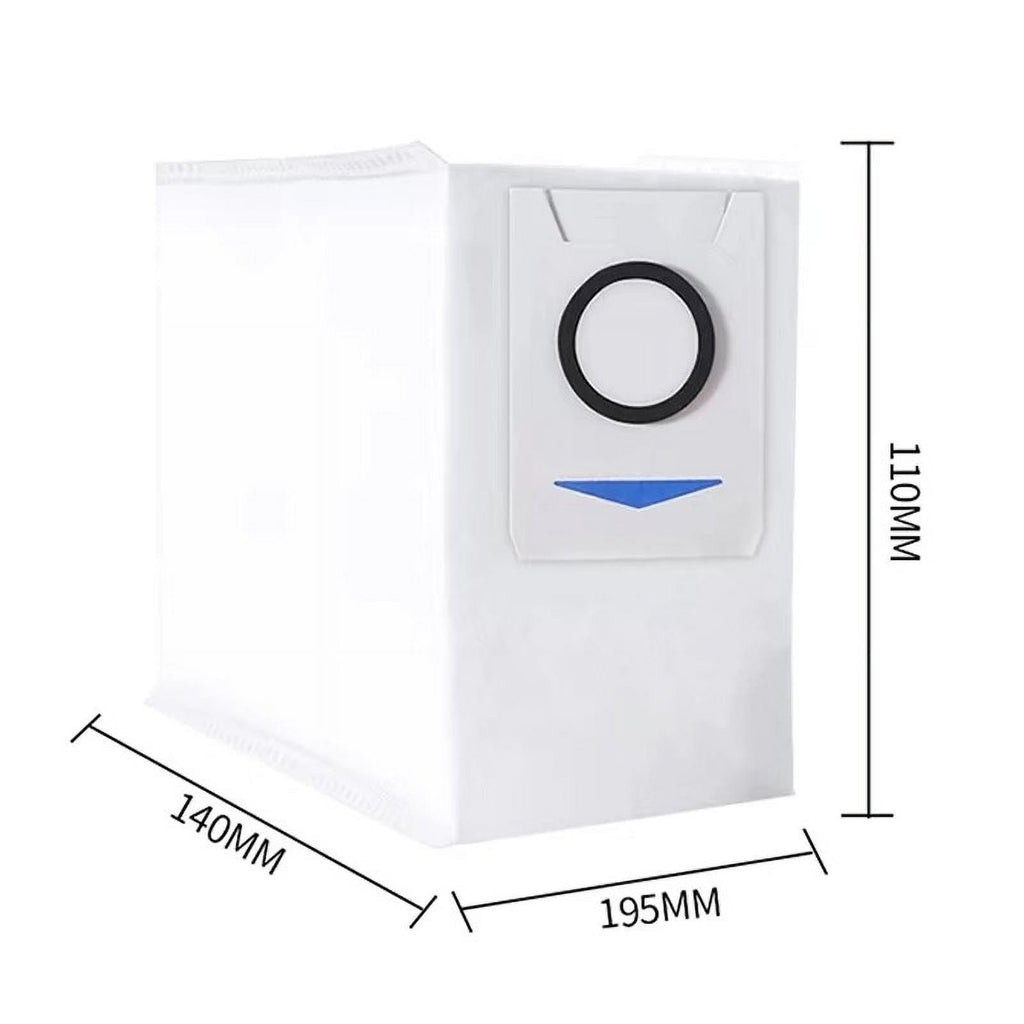 19-Pack Replacement Parts Kit For Ecovacs Deebot X1 Omni Turbo T10 Robot Vacuum Cleaner With Filter Brush Mop Cloths Dust Bag Accessories