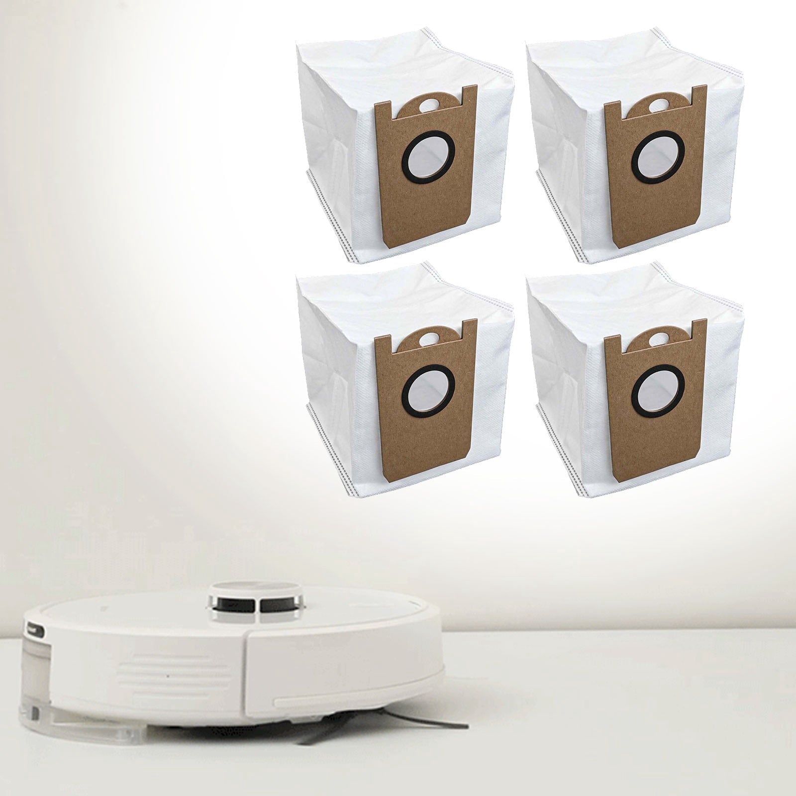 Robot Vacuum Bags Replacement Dust Bags Easy To Install Optimal Performance