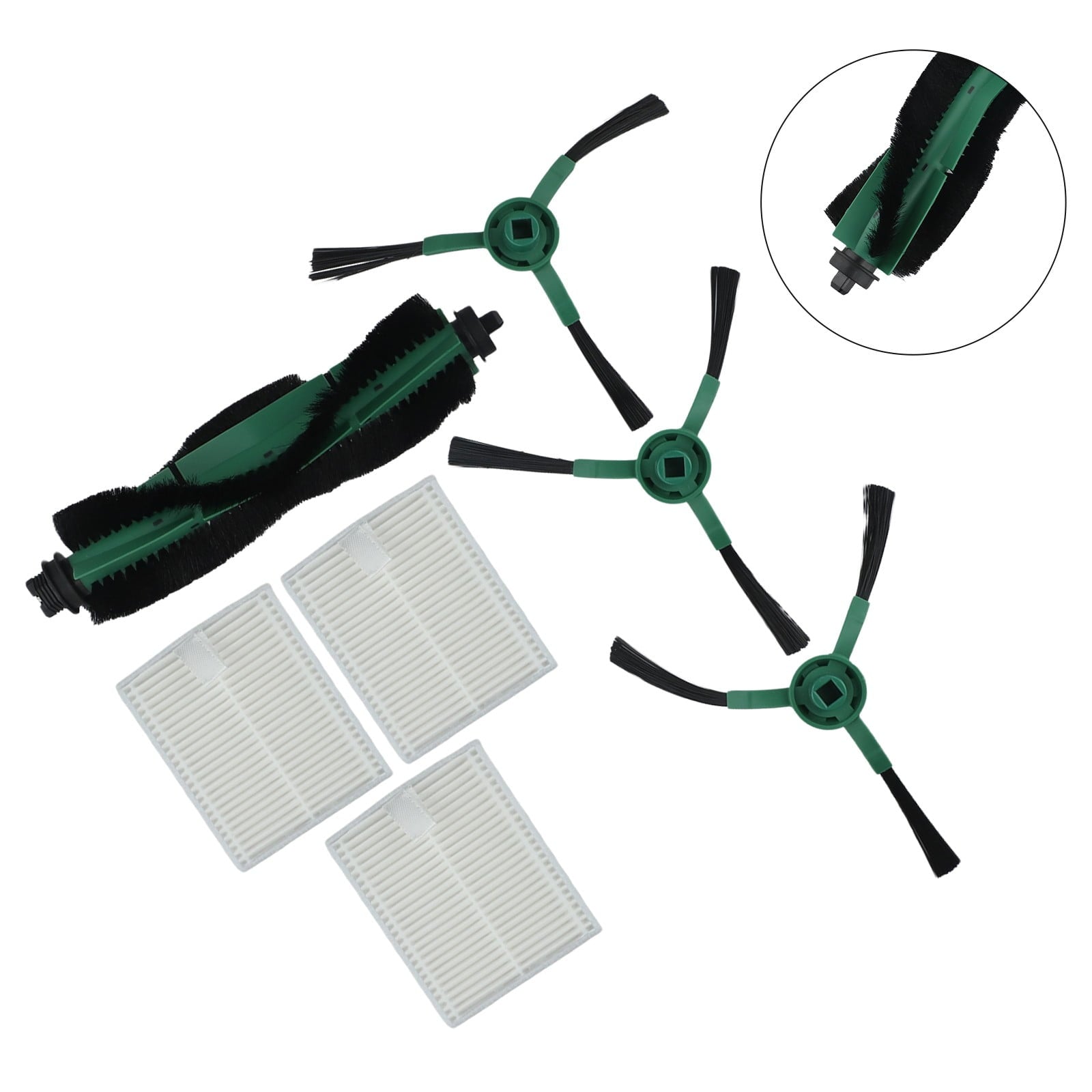 Replacement Parts For Roomba For Combo For Essential For Y0140 Y0110 Y0112 Q0120 Vacuum Cleaner Main Brush Side Brush Filter Kit