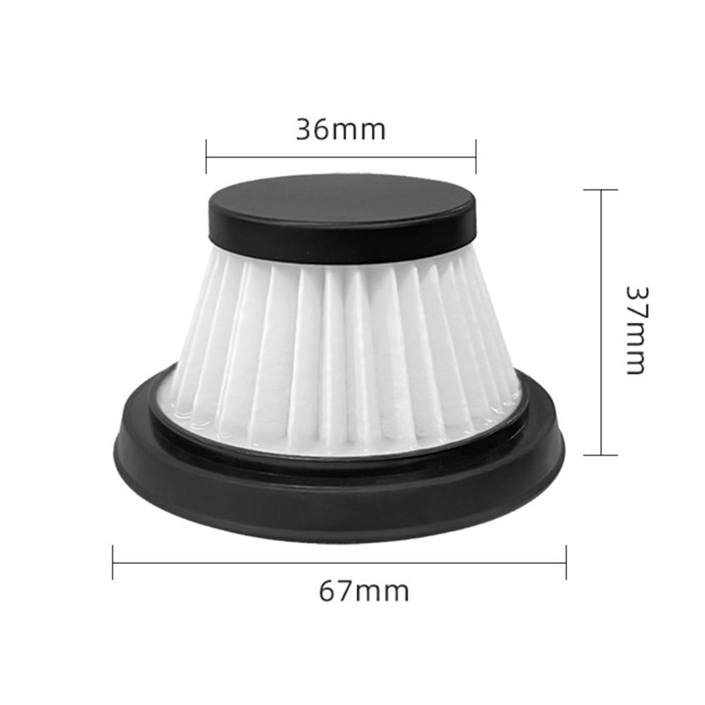 Luolandi 8PCS Washable & Reusable Replacement HEPA Filter High-Efficiency Filtration For Duck Compact-Cordless Vacuum Cleaner Parts