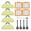 For Shark RV2610WA RV2620WA RV2410WD AV2610WA AI Ultra 2-in-1 Robot Vacuum Cleaner Filter Rag Side Brush Kit