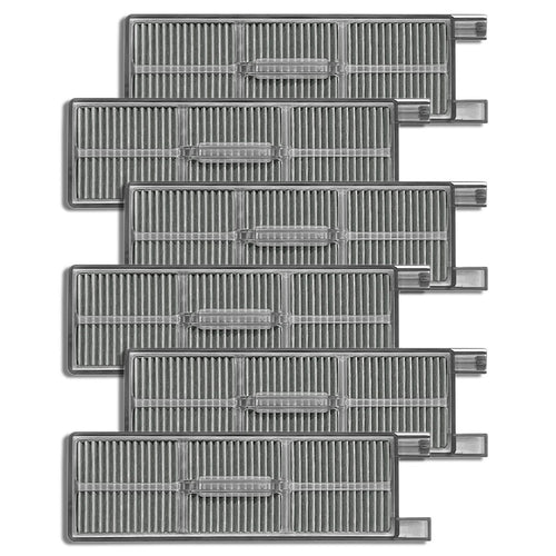 2/6 Pcs Robot Vacuum Cleaner Spare Part Filter For Mova G30/G30 Ultra/G30 Pro/G20 Master Replacement Robot Sweeper Spare Part 6 PACK