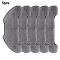 Replacement Mop Cloth Rag Mopping Cloths For Kingke Vacuum Sweeper Accessories As Shown