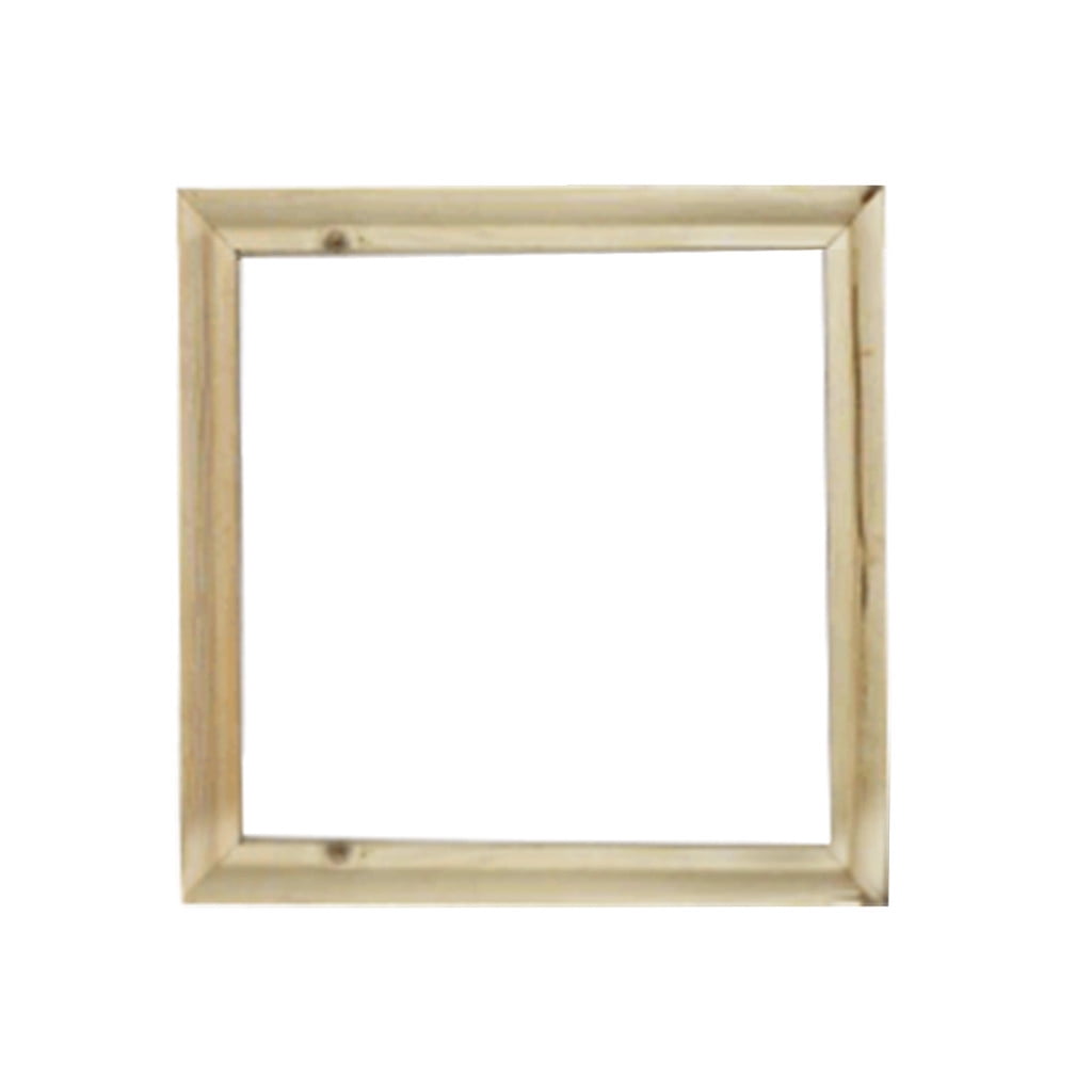 DIY Solid Wood Canvas Frame Kit for Paint by Number&Oil Painting& Painting by Number Wooden Art Frames,Wood Frame For Oil Painting Nature DIY Frame Picture Inner Picture Frame 15*15