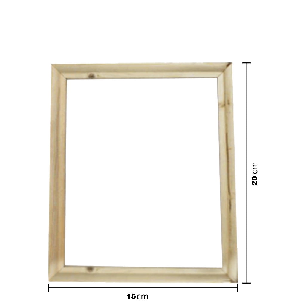 DIY Solid Wood Canvas Frame Kit for Paint by Number&Oil Painting& Painting by Number Wooden Art Frames,Wood Frame For Oil Painting Nature DIY Frame Picture Inner Picture Frame 15*20