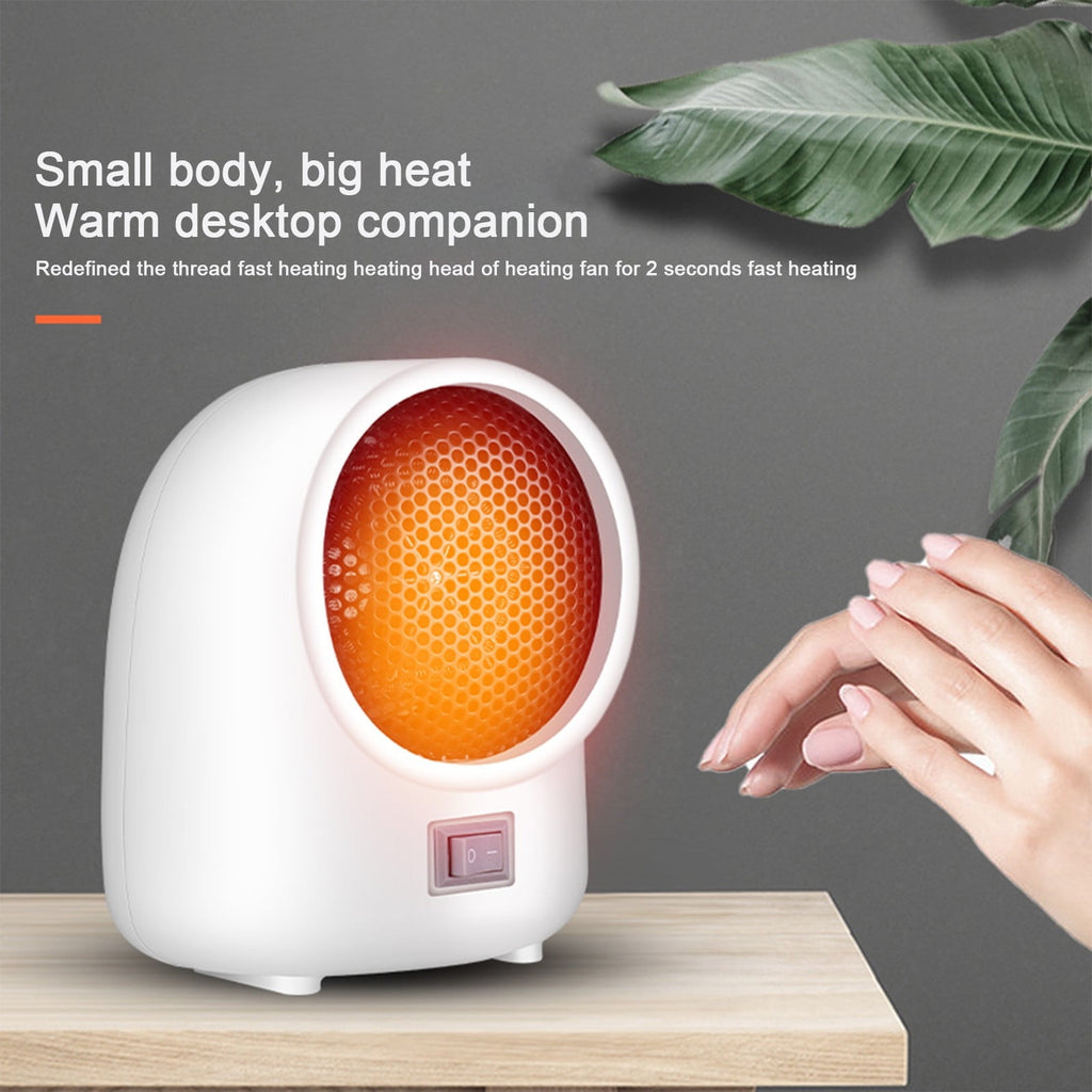 Space heater,Portable Quiet Desk Heater,Energy-Saving Bathroom Heater,Tipping and Overheating Protection,Fast Heating Small Space Warmer ABS PPS Energy Saving Indoor Decor for Desk Pink