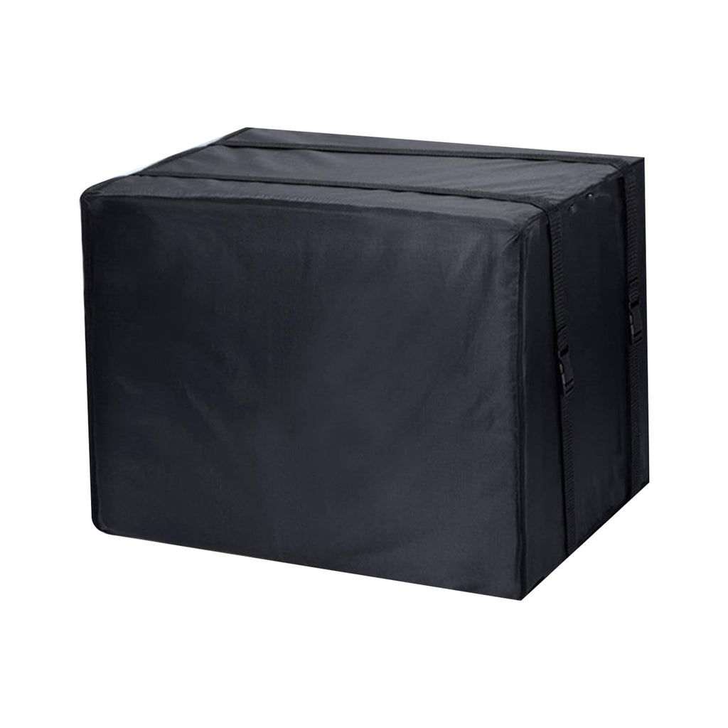 Cheers.US Window Air Conditioner Cover Outdoor, Outside Window AC Unit Cover Black Dust-Proof Waterproof AC Cover Outdoor Window AC Protection Cover M Black