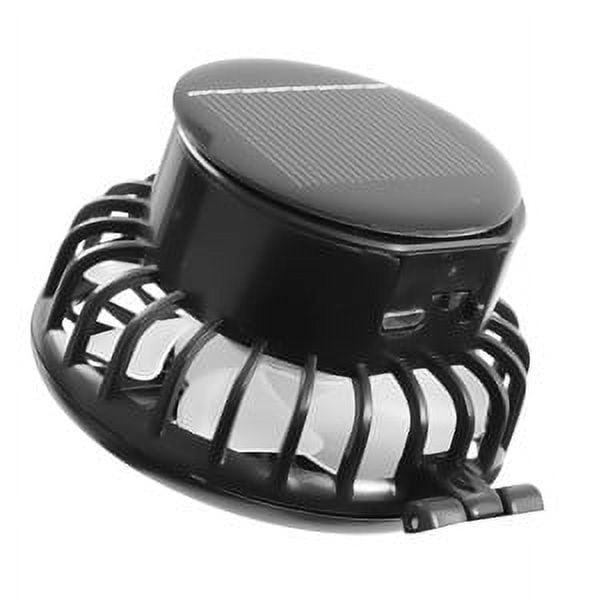 Solar Fan Hat Wide Brim Solar Fan Hat Outdoor Wide Brim Sun Hat with Solar Fan Fishing Hat, Removable & USB Charging Fan D-Gray
