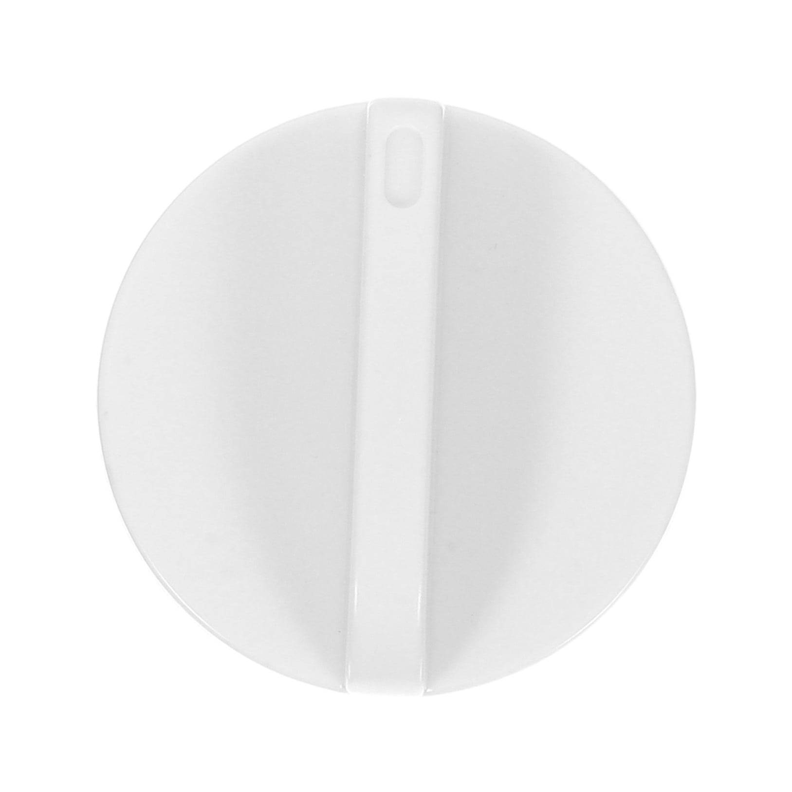 HOOWIFFY Appliance Temperature Knob Thermostat Control Knob Plastic White 1Pcs for Display Cabinet