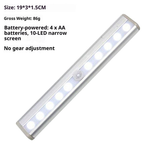2x Motion Sensor RV Step Lights 10 LED Battery Magnetic Night Light Camper
