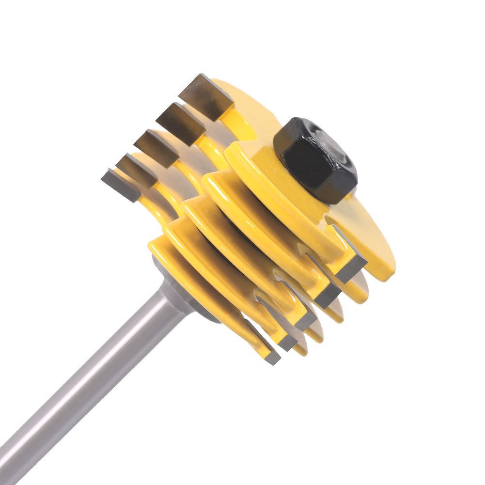 2-pack adjustable slot knife,1/4 Inch Shank Slot Cutter Router Bit Set - 6 Size（12.7mm,5mm,4mm,3.1mm,2.3mm,1.9mm)