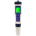PH Meter & TDS Meter Digital Water Tester 5 in 1 Salinity Tester PH Temp EC and TDS Meter,PH Meter for Water with LCD Backlit,Water Testing Kits for Drinking Water,