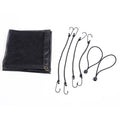 Car Dog Barrier High See Through Net Vehicle Pet Barrier for Cars Trucks and SUV, Black, Adjustable, Keeps Dogs and Pet Hair Out of Back Seat