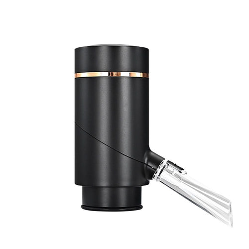 3-in-1 Electric Wine Aerator & Decanter Set with Stand Base - Automatic Pump Dispenser, Retractable Tube, and Built-in Pourer, Ideal Gift for Wine Lovers
